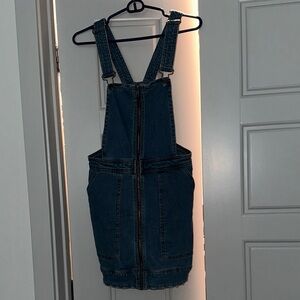 Denim Overall Dress
